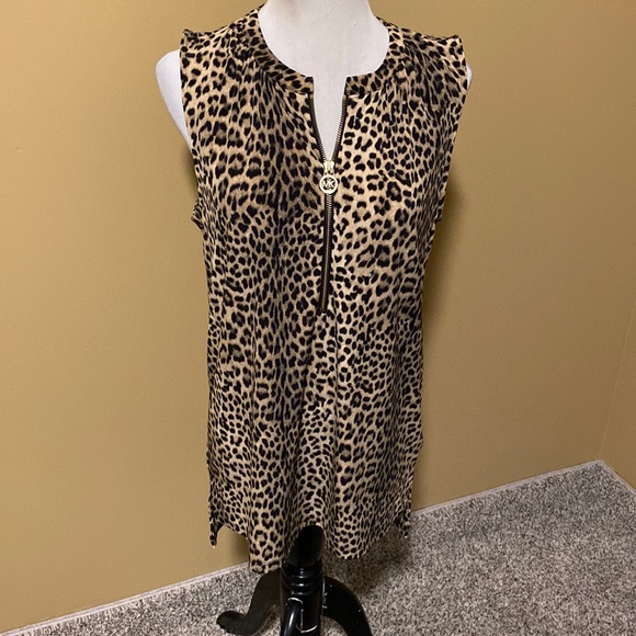 Micheal Kors Sleeveless Blouse - Picture 1 of 4